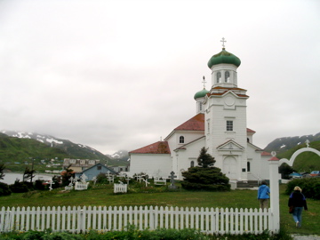 The Russian Orthodox Cathedral of the Holy Ascension in Unalaska is the oldest catheral in Alaska